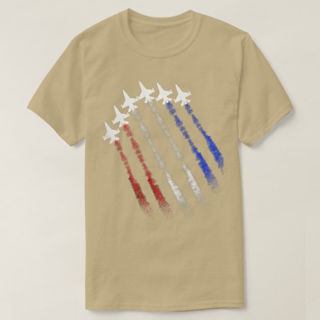 Kampen mot den amerikanska Flagga i Jet T Shirt (Design framsida)