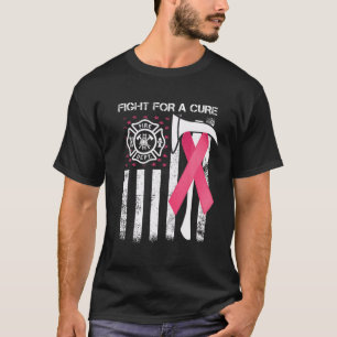 Kampen mot en ren amerikansk Flagga-brandbekämpar T Shirt