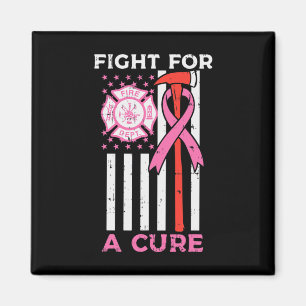 Kampen mot en ren brandman i USA:s Flagga Breast C Magnet