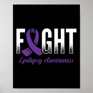 Kampen mot epilepsimedvetenhet poster