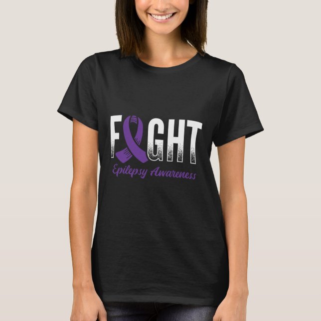 Kampen mot epilepsimedvetenhet t shirt (Framsida)