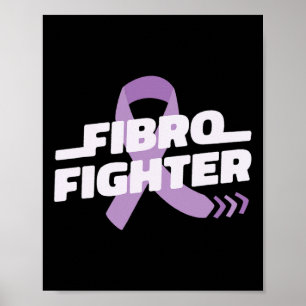 Kampen mot fibromylagia Öka medvetenheten bland an Poster
