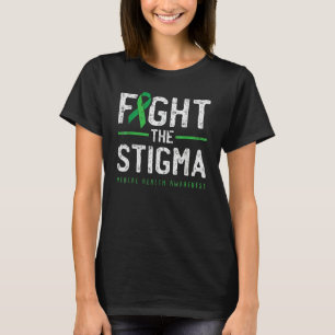 Kampen mot Grönten Stigma Mental Health Awareness T Shirt
