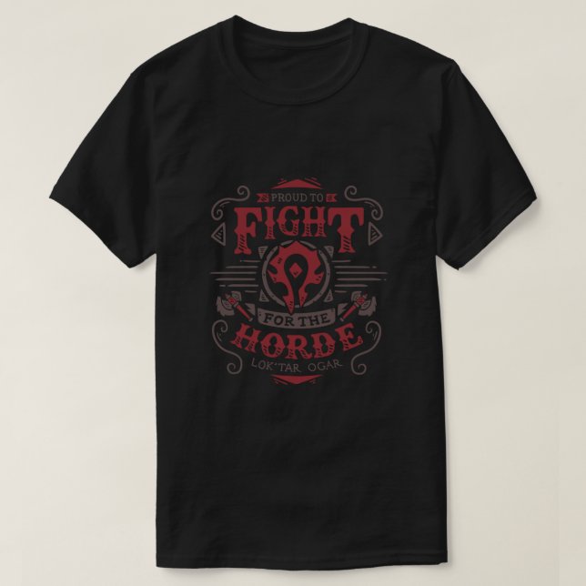 Kampen mot Horde Classic T Shirt (Design framsida)