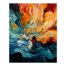 Kampen mot Inner Man Abstrakt Art