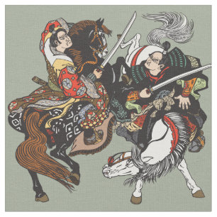 Kampen mot japanska samuraikrigare tyg