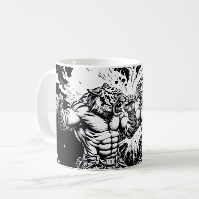 Kampen mot Klubb - Tigers Kaffemugg (Framsida vänster)