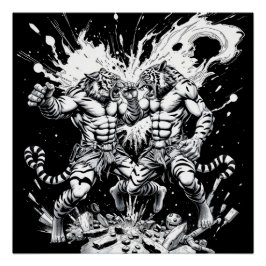 Kampen mot Klubb - Tigers Perfect Poster