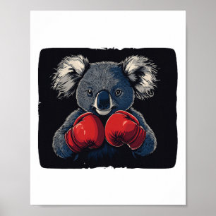 Kampen mot Koala-björnen i handskar Poster