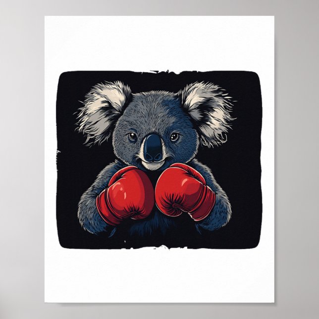 Kampen mot Koala-björnen i handskar Poster (Framsidan)