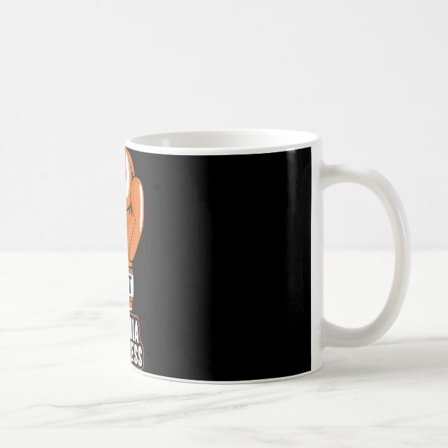 Kampen mot leukemi är min medvetenhet om kampen kaffemugg (Höger)
