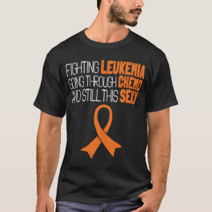 Kampen mot leukemi som går genom kemo t shirt