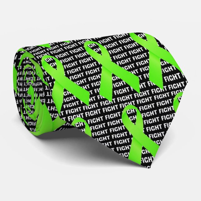 Kampen mot lymfom Cancer Lime Ribbon Slips (Rullad)