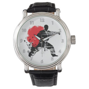 Kampen mot martialkonst Karate Armbandsur