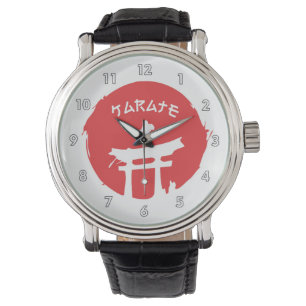 Kampen mot martialkonst Karate Armbandsur
