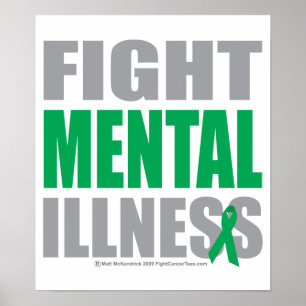 Kampen mot Mental Sjukdom Poster