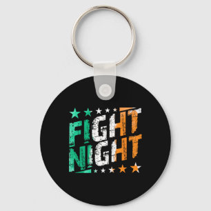 Kampen mot nattboxning MMA eller Boxing Fläkt Nyckelring