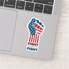 Kampen mot patriotisk vinyl klistermärken