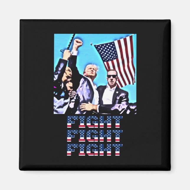 Kampen mot Rally Fist Pump Magnet (Framsidan)