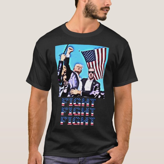 Kampen mot Rally Fist Pump T Shirt (Framsida)