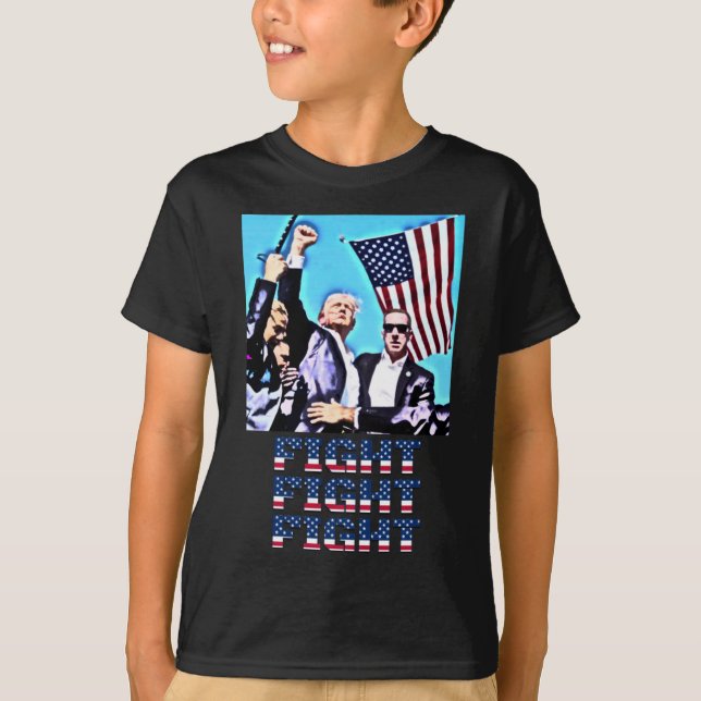 Kampen mot Rally Fist Pump T Shirt (Framsida)