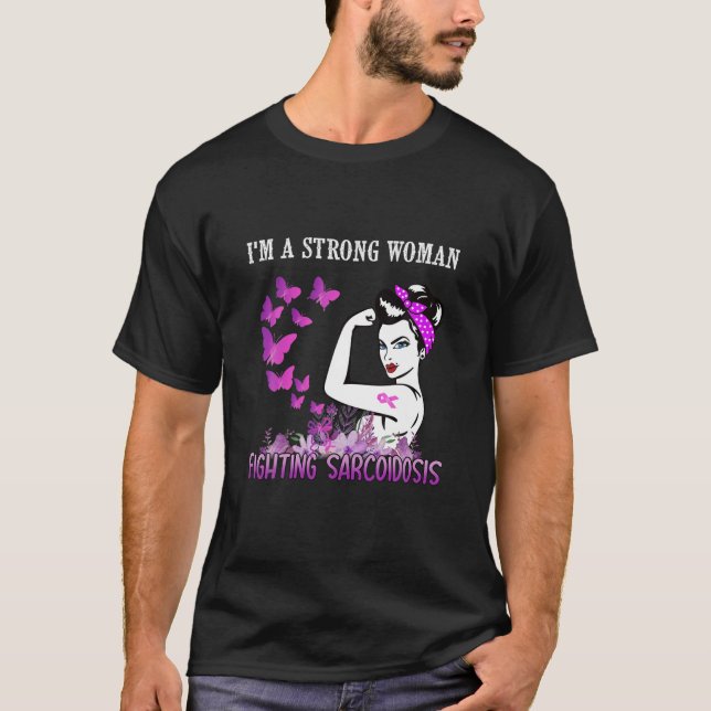Kampen mot Sarcoidos T Shirt (Framsida)
