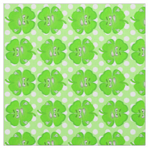 Kampen mot Shamrock på vita punkter Tyg