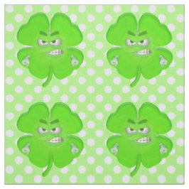 Kampen mot Shamrock på vita punkter Tyg