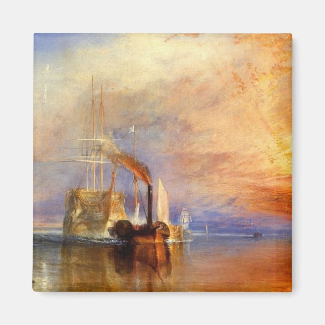 Kampen mot Temeraire Magnet (Framsidan)