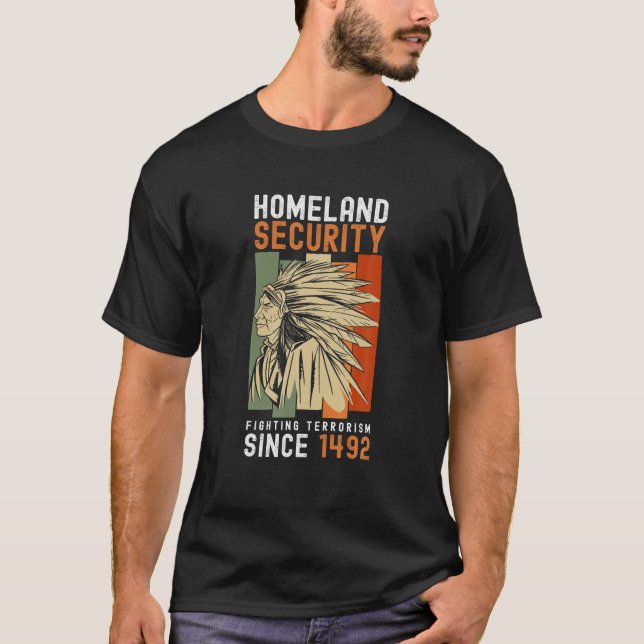 Kampen mot terrorism sedan 1492 t shirt (Framsida)