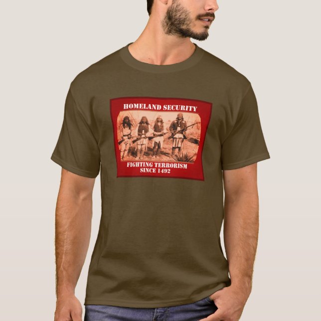 Kampen mot terrorism sedan 1492 t shirt (Framsida)