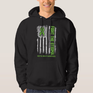 Kampen mot tigma om psykisk hälsa hoodie