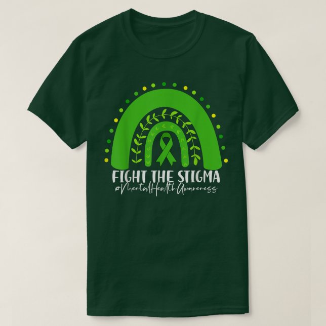 Kampen mot tigma om psykisk hälsa t shirt (Design framsida)