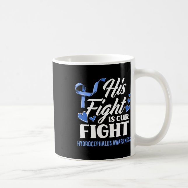 Kampen mot vår son Morson Hydrocephalus Awar Kaffemugg (Höger)