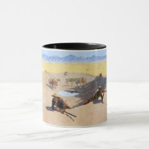 Kampen mot Vatten Hål (av Frederic Remington) Mugg