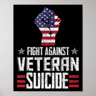 Kampen mot veteranernas medvetandehöjande dag poster