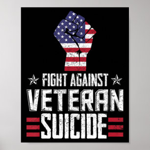 Kampen mot veteranernas medvetandehöjande dag poster