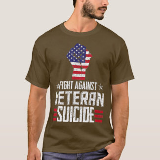 Kampen mot veteranernas medvetandehöjande dag  t shirt