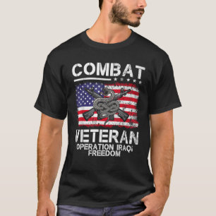 Kampen mot Veteraninsatsen Iraks frihetsälskande D T Shirt
