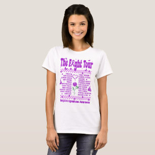 Kampen Tour Hodgkins lymfomamedvetenhet T Shirt