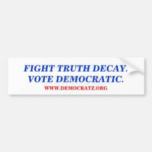 KAMPEN TRUTH DECAY.OMRÖSTNING DEMOKRATISK. BILDEKAL