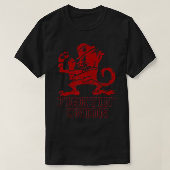 KAMPEN UNION DISTRESSED RED IWW T-Shirt (Design framsida)