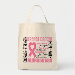 Kämpeöverlevandear som tas bröstcancer 5 tygkasse