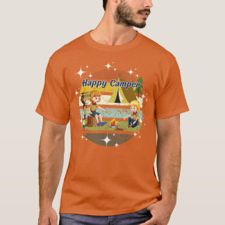 Kamper 1 i lycklig t shirt