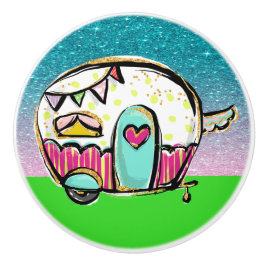 Kamper-keramiska knop knopp