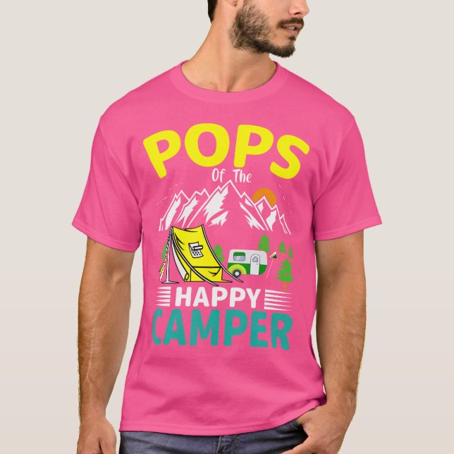 Kamper Pappa 1:a födelsedagskampanjen T Shirt (Framsida)