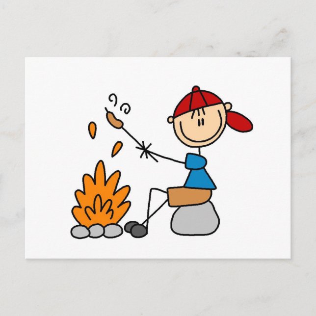 Kamper Rostning Hett Hundar Tshirts och presenter Vykort (Framsida)