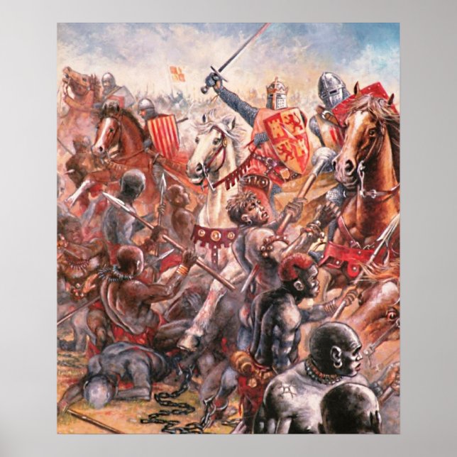 Kampf der Kreuzritter Poster (Framsidan)