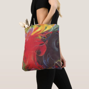 Kampfformen av Franz Marc, Vintage Fine Art Tygkasse
