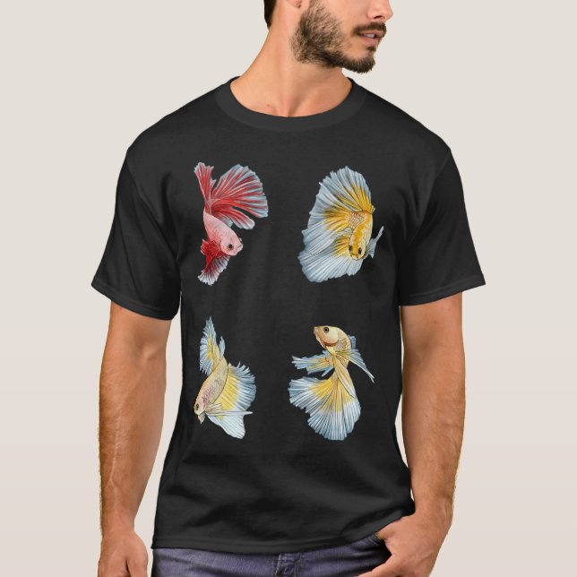 kampfisk t shirt (Framsida)